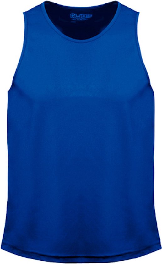 Heren tanktop 'Cool Vest' Royal Blue - XL