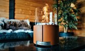 Brûleur Cheminée de table Solis - Système de sécurité Flow&Glow - Terracotta - sfeerhaard au Bio - 600 ml - 3 heures de combustion