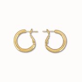ByNouck Jewelry - Hoops 2cm Set - Sieraden Vrouwen - Verguld - Oorbellen Set