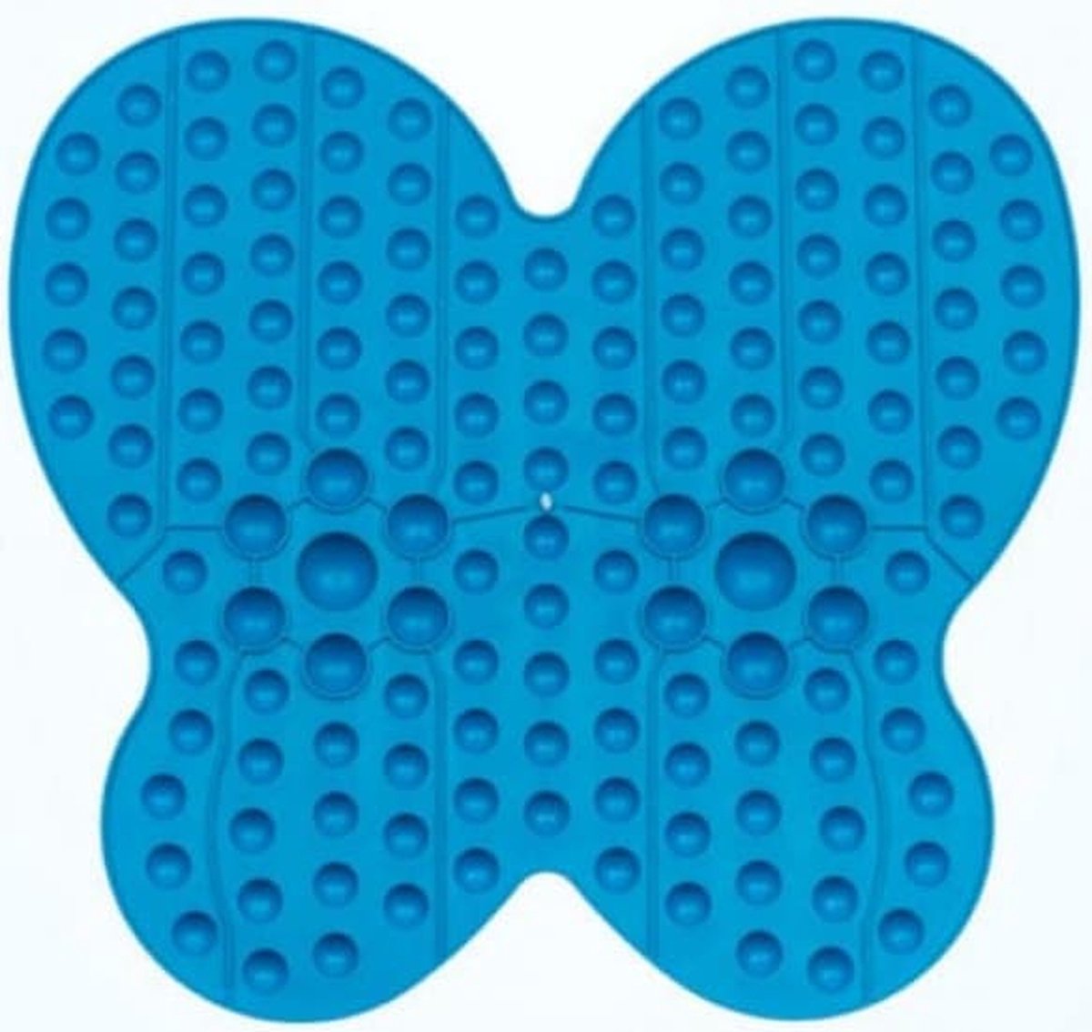 Goedkoopste De Vlinder Spijkermat Voeten - Acupressuur Mat - Massage & Ontspanning - Stress verlagend - Blauw