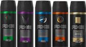 Axe Deo Spray - Mix Package 6 pièces