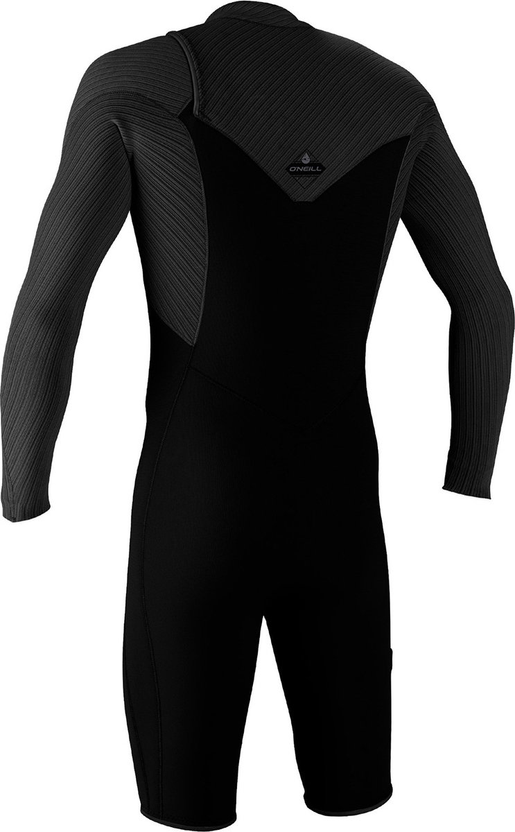 2025 O'Neill Heren Hyperfreak 2mm Lange Mouwen Borst Ritssluiting Shor
