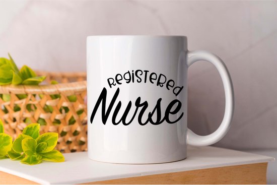 Mug Infirmière autorisée - Infirmière - Infirmière - J'aime mon travail -  Cadeau 