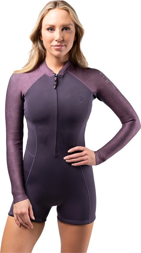 Owntop 2mm Mouwloos Dames Wetsuit - Korte Rits, Stretch Neopreen Voor Duiken, Surfen En Watersport, Zwart XXL