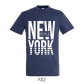 T-Shirt 359-97 New York - Blauw, xS