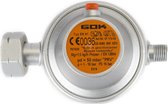 GOK détendeur gaz protection contre le soufflage 50 mbar DIN X 1/4 pouce gauche