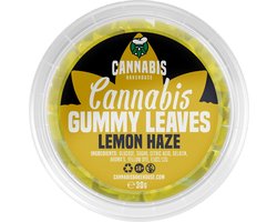 CannabisBakehouse - Cannabis Leaves - Lemon Haze Smaak - Wietsnoepjes - 0% THC