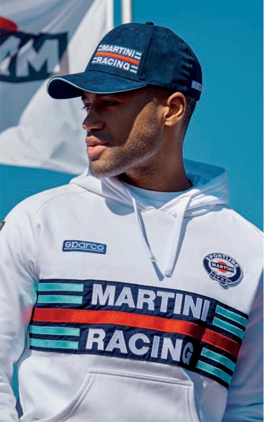 Sparco Martini Racing Hoodie - XS - Wit