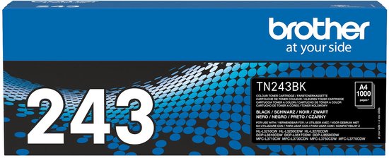 Brother - TN-243BK - Tonercartridge / zwart | bol