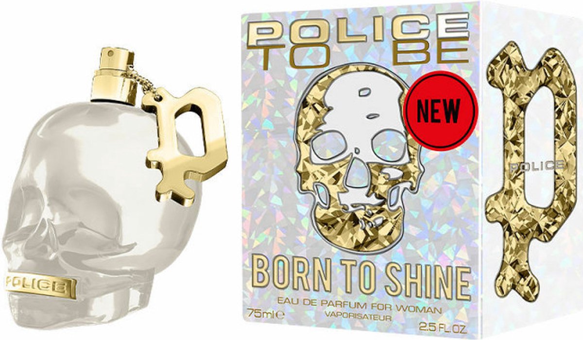 Damesparfum Police To Be Born To Shine For Woman EDP (75 ml)