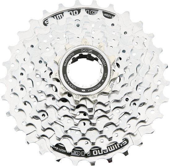 Cassette 8 speed Shimano Alivio HG51 11-30T van Merkloos — afbeelding 5