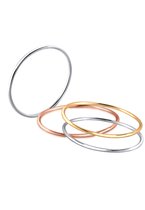 Elli Ring Ladies Set Stacking Rings Tricolore en Argent Sterling 925