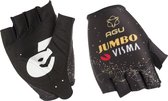AGU Velodrome Tour de France 2023 Handschoenen Team Jumbo-Visma - Zwart - XXXL