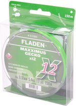 Fladen Maxximus Gecko 12X 600m 0.20mm 15Lbs 6.7kg | Gevlochten lijn