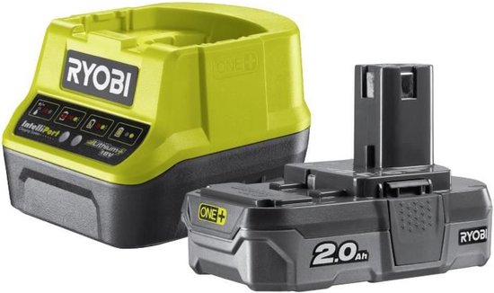 Ryobi RY18PSX10A-120 One+ 18V Brushless Li-ion Accu Snoeizaag set 2.0Ah - 10cm van RYOBI — afbeelding 3