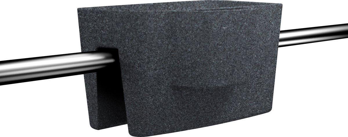 Otium bloembak balkon Pendulum Long dark stone - PROMO