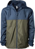 Unisex Lightweight Windbreaker Outdoorjas Navy/Army - S