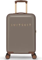 SUITSUIT Fab Seventies - Handbagage koffer met 4 wielen - 55 cm - 33L - Taupe