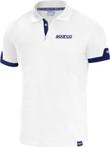 Sparco CORPORATE Polo Wit maat L