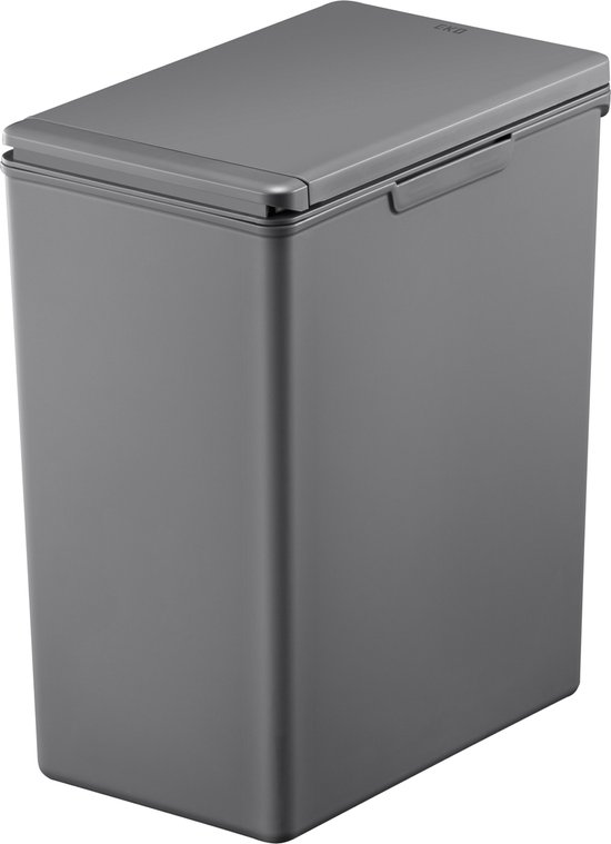 EKO - Morandi Touch 20 liter - Plastic - grijs - Prullenbak