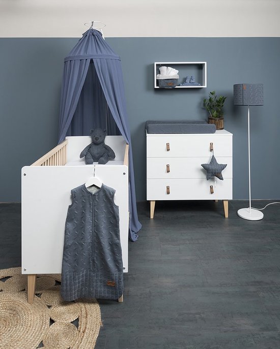 Baby's Only Klamboe baby & kinderkamer - baby hemeltje - Clay - 200 cm - Met lusjes voor decoratie accessoires — afbeelding 5