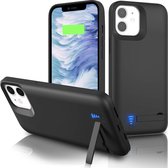 Intelectro iPhone 11 Hoesje / Batterij Hoesje - Krachtige 6800mAh Batterijcase voor Dubbel Zoveel Power - 6800mAh Batterij - 200% Meer Batterijvermogen - 2 in 1 Opladen & Bescherming - Eenvoudige Installatie - Zwart - Levering Sneller dan Aangegeven!