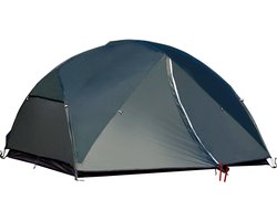 HikrĀ® 2 persoons tent - Lichtgewicht - Ruime Trekking tent 2,5 persoons - Kampeertent - Dubbeldeurs - Waterdicht 20D koepeltent - Hiking & trekkerstent