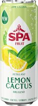 Spa Fruit - Sparkling Lemon Cactus - Blik - 24 x 250 ml