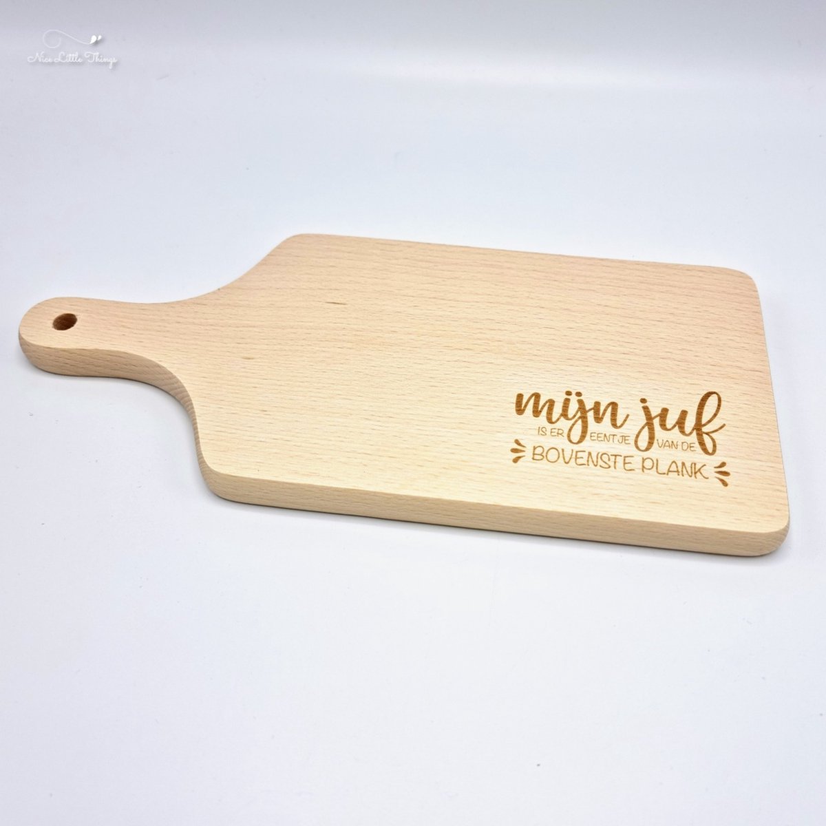 [Nice Little Things] - Snijplank Juf