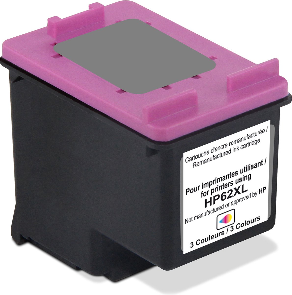 RecycleClub Cartridge compatibel met HP 62 XL Kleur K20584RC