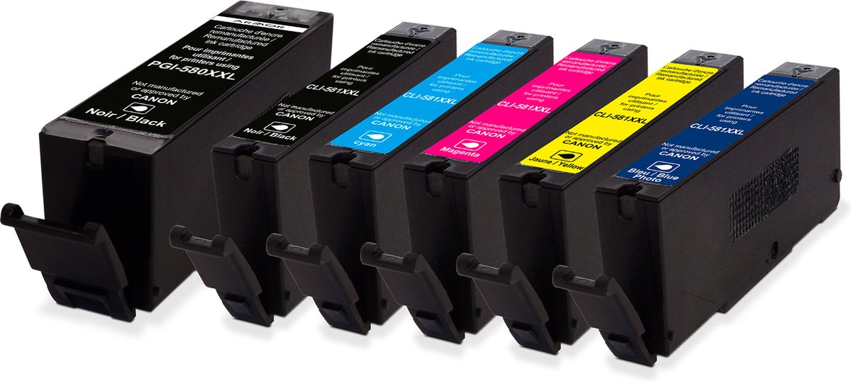 RecycleClub K10503RC inktcartridge 5 stuk(s) Compatibel Extra (Super) hoog rendement Zwart, Cyaan, Magenta, Geel