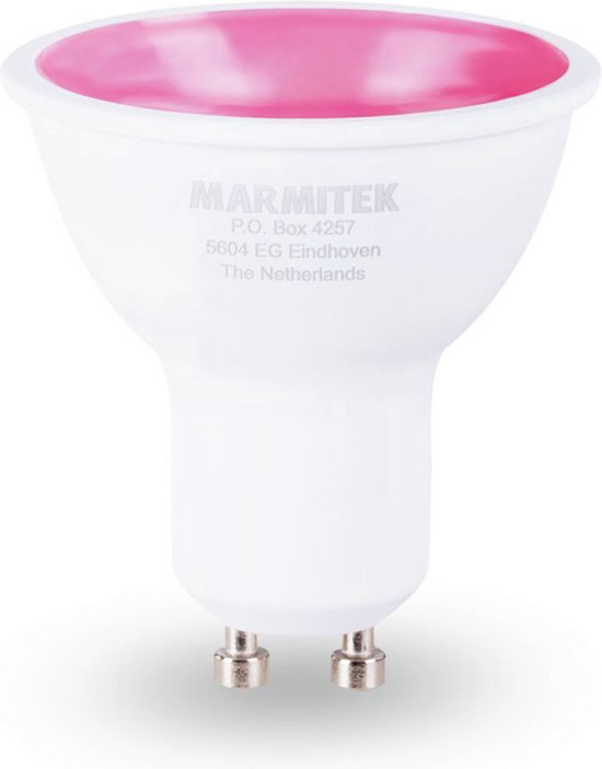 Marmitek GLOW XSO - Lampe LED WiFi intelligente | GU10 | 380 lumens | RGB | 2700 K | 4,5 W = 35 W | MR16