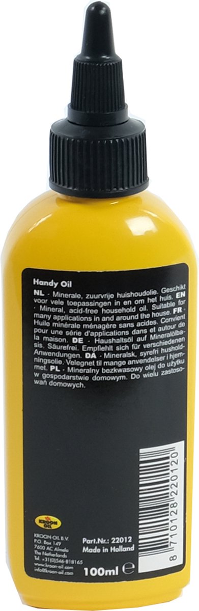 Kroon-Oil Handy Oil - Universeel Smeermiddel - Zuurvrij - 100 ml - Kleur- en reukloos van Merkloos — afbeelding 2