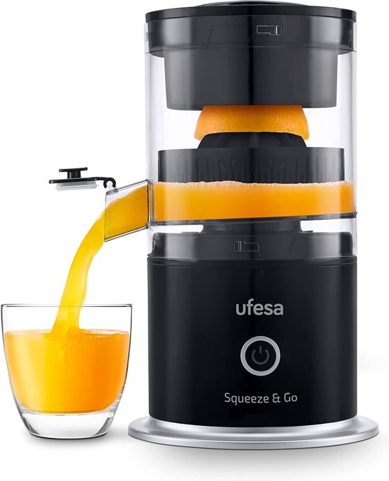 Ufesa Squeeze & Go Presse Fruits Portable électrique Sans Fil avec USB 
