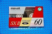 Maxell SX II 60 Cassette
