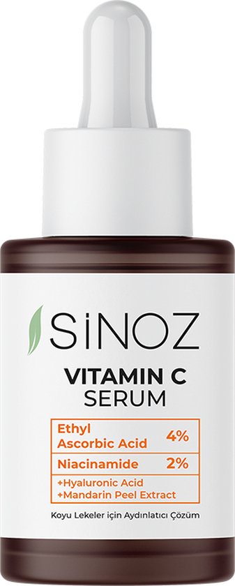 SiNOZ Vitamine C Serum 10% - Hydratatie en Glans - 30 ml