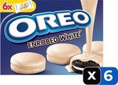 Oreo Enrobed white - 246 Gram - 6 stuks - Chocolade - Snack - Voordeelverpakking