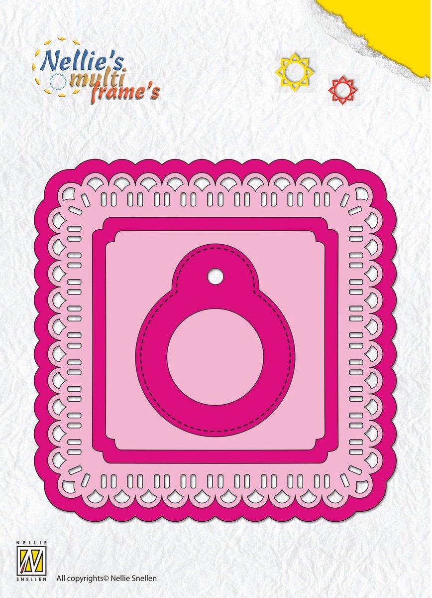 Nellie's choice multi frame die MFD114 octagon