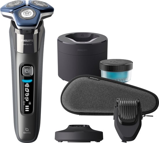 Philips - SHAVER Series 7000 S7887/58 scheerapparaat - Roterend - Trimmer - Chroom