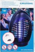 Grundig - InsectenVerdelger -Muggenlamp- UVLicht- Muggenvanger - MuggenLampElektrisch - Insectenlamp - InsectenVanger - 220/240volt