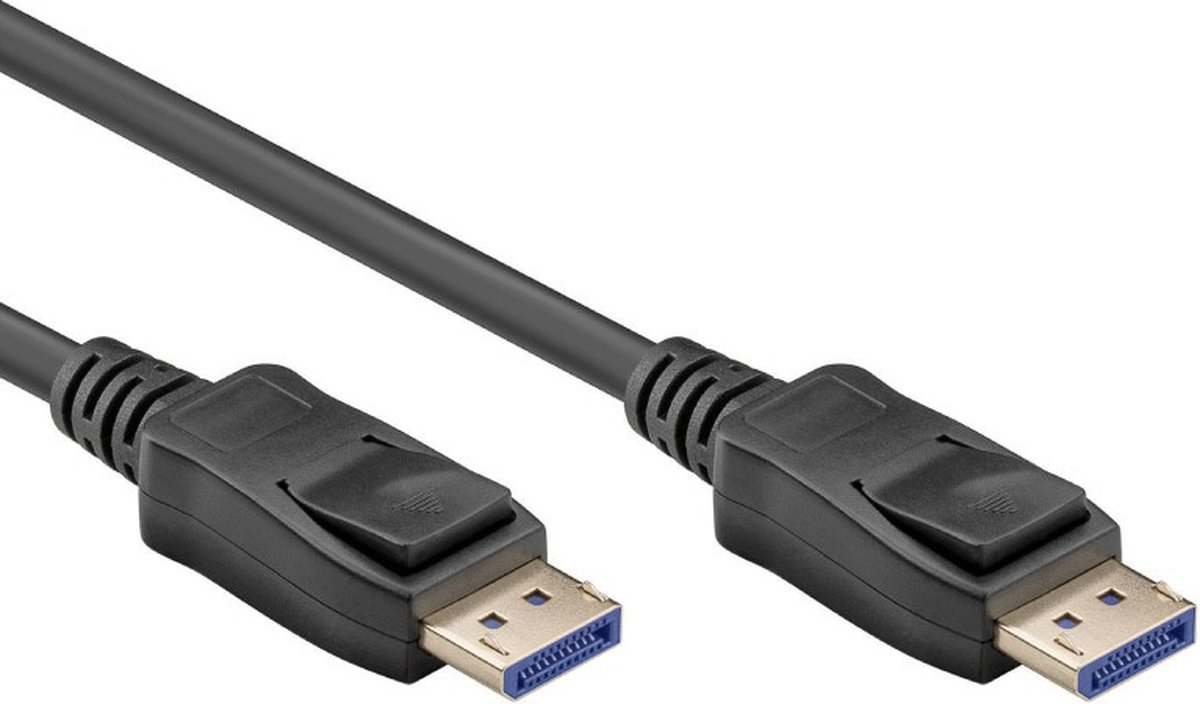 DisplayPort v2.0 Kabel - 8K 60Hz - UHBR10 - Basic - 3 meter - Zwart