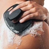 Body Scrub Deluxe - Siliconen Badborstel - Body & Hair - Scrub handschoen - Douchespons - Duurzaam - Exfoliërende werking - Scrubben - Alle Huidtypen - Ergonomisch Handvat