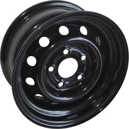 Jante 13 x 6J 5 trous 5/67/112 ET30 Zwart