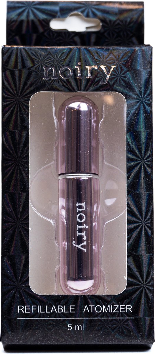 NOIRY - Parfum Verstuiver Navulbaar - Mini Parfum Flesje – glanzende roze
