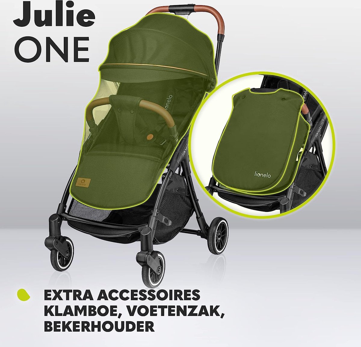 Lionelo Buggy Julie One - Poussette Premium - Pliage automatique