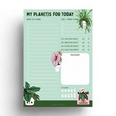 Notitieblok A5 Planten - Groen - Plannen - Planner - Voor al je notities - To do lijstje - Reminders -Boodschappenlijstje