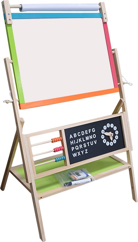 Houten schoolbord - Speelbord - Tekenbord