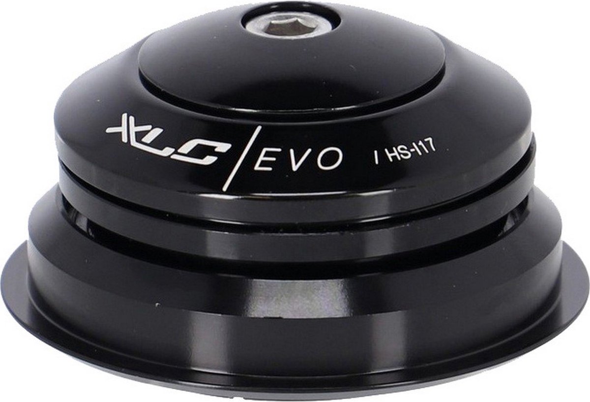 XLC HS-I17 Evo Balhoofdstel - 11/8-11/2" Ahead - 28.6/44.0-56.0/40.0mm - Zwart