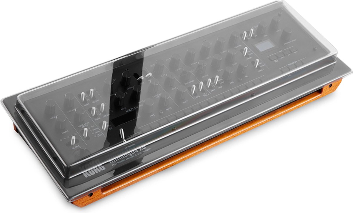 Decksaver Korg Minilogue xd Modul Cover - Cover voor keyboards
