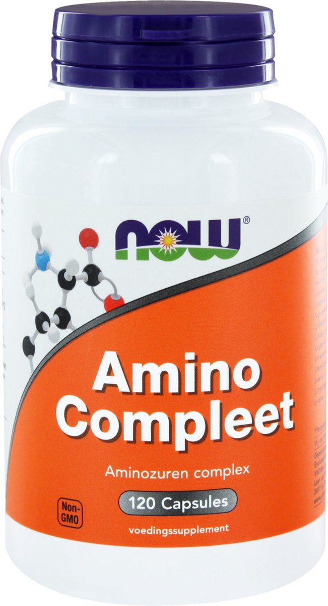 Now Foods - Amino Compleet - Aminozuren Complex - 120 Capsules - Now